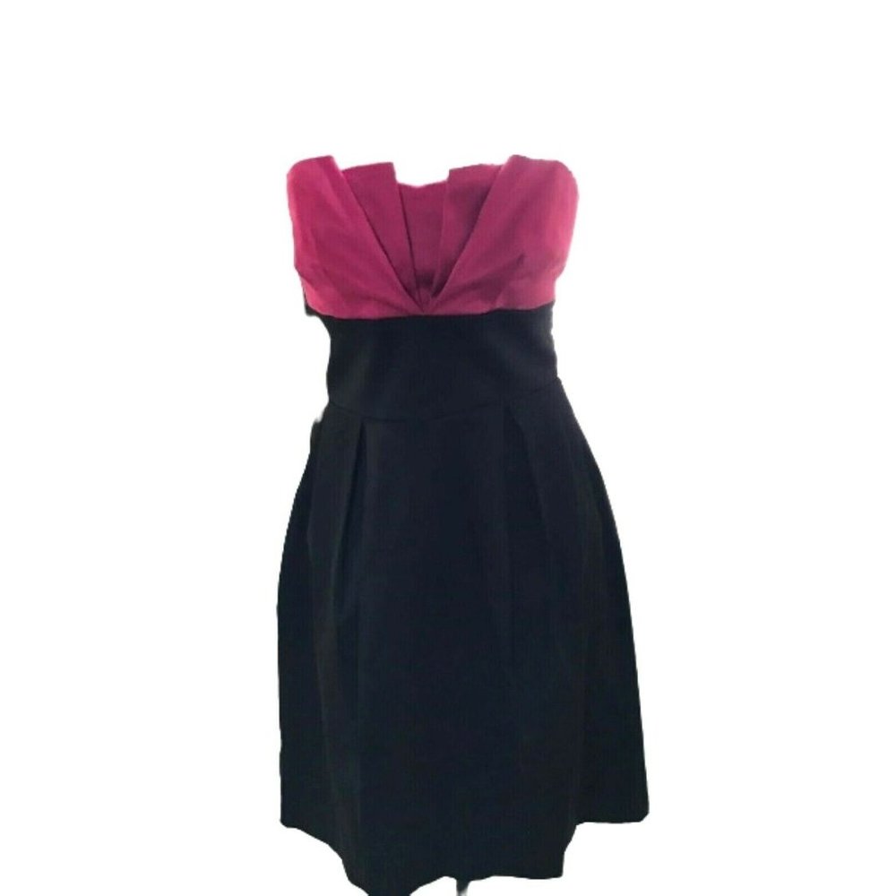 teezeMe Strapless Stretch Satin Party Dress